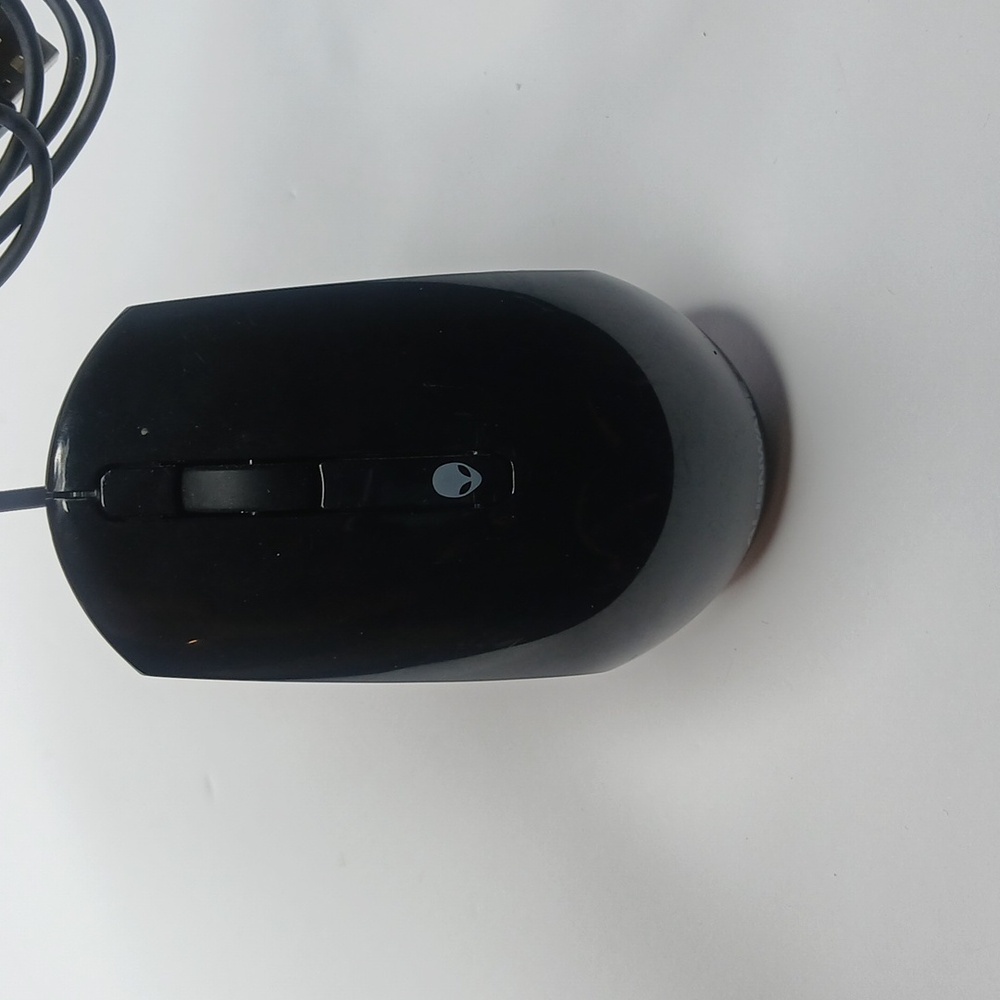 Alienware USB Wired Laser‎ Mouse Scroll Corded Scrollwheel KKMH5 Black